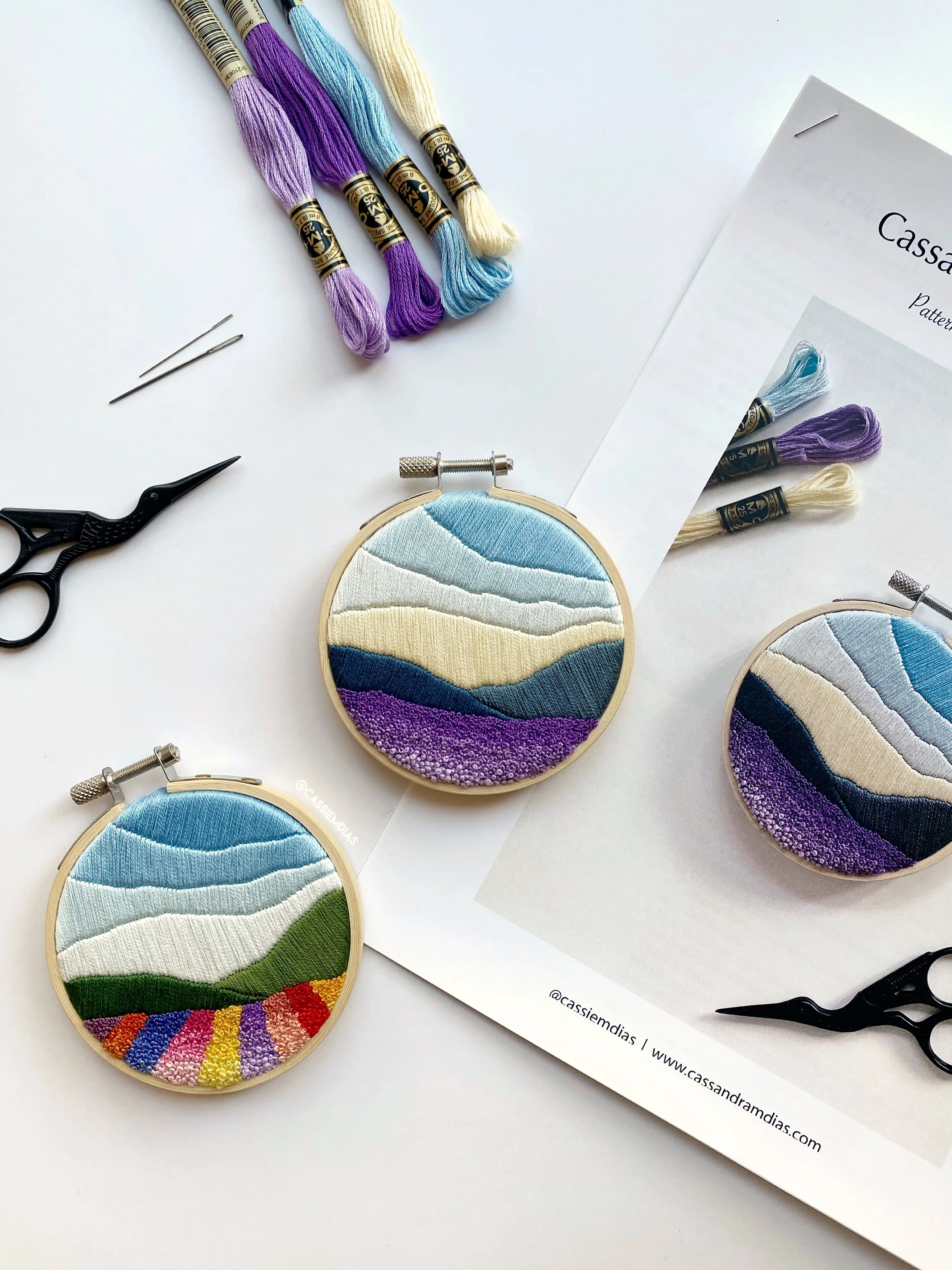 Patterns — Store 2 — Cassandra Dias Embroidery Art